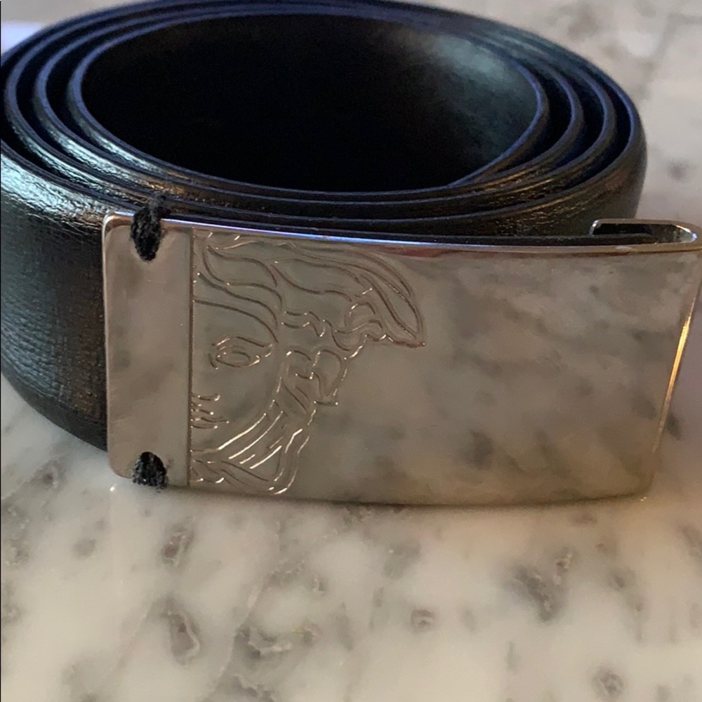 Versace belt black